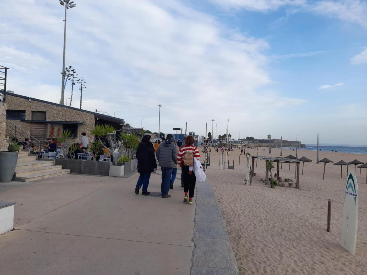 Carcavelos Surf Beach House Exteriör bild